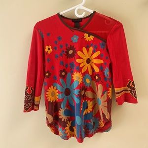 Vintage Custo Barcelona long-sleeve t-shirt.